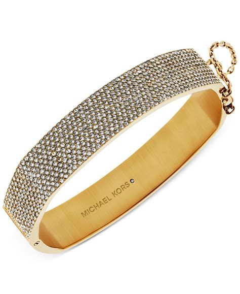 michael kors gold armband|michael kors bracelet macy's.